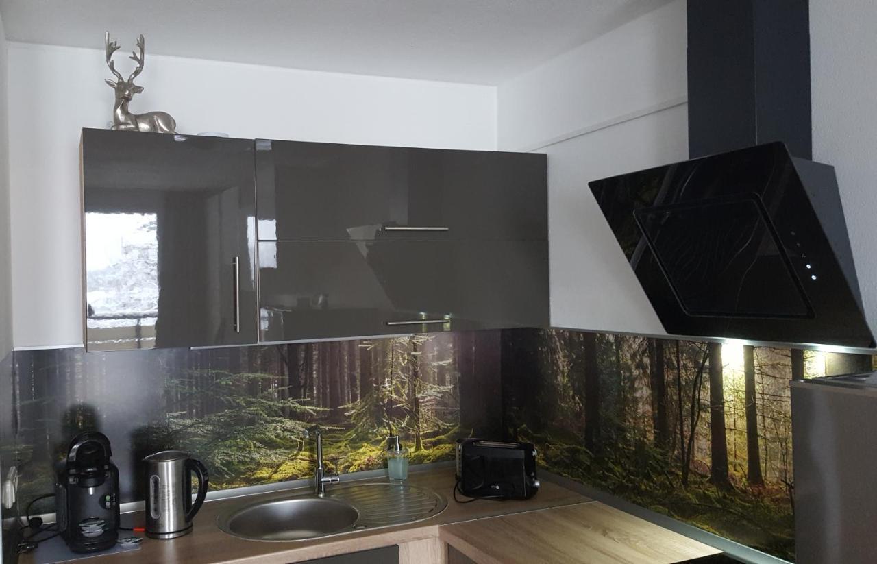 Ferienwohnung mit Blick in den Bayrischen Wald oberhalb von Sankt Engelmar Sankt Englmar Exterior foto