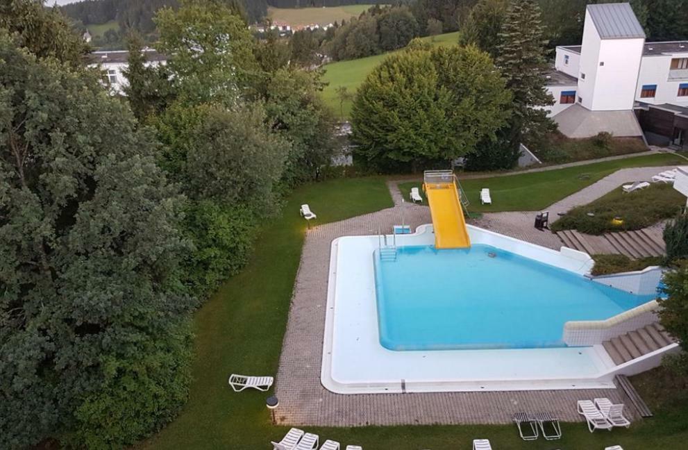 Ferienwohnung mit Blick in den Bayrischen Wald oberhalb von Sankt Engelmar Sankt Englmar Exterior foto