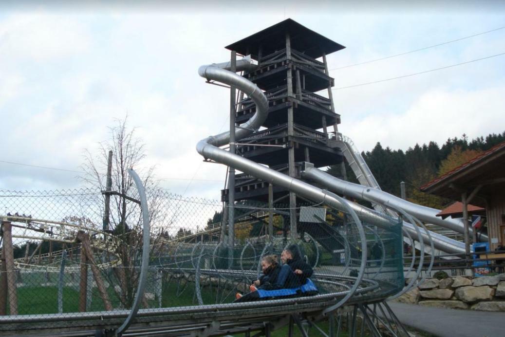 Ferienwohnung mit Blick in den Bayrischen Wald oberhalb von Sankt Engelmar Sankt Englmar Exterior foto